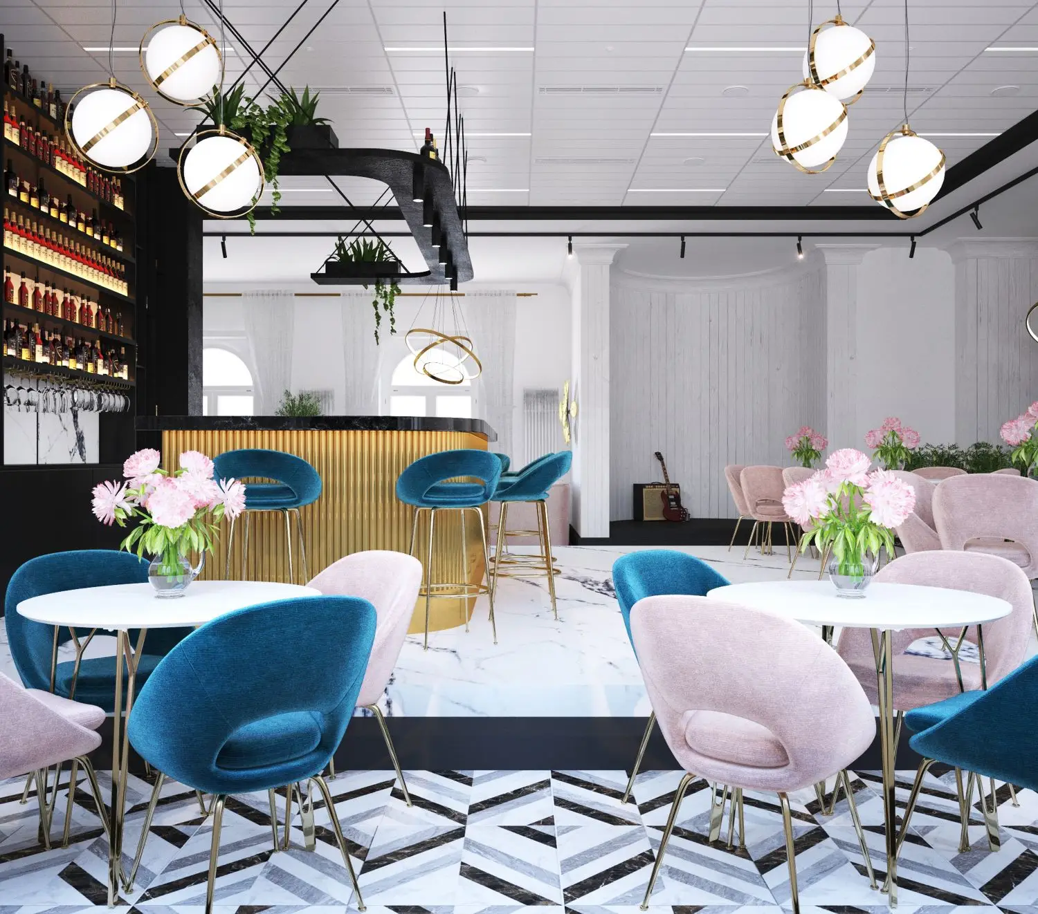 Quiet lounge area for a break from casino entertainment