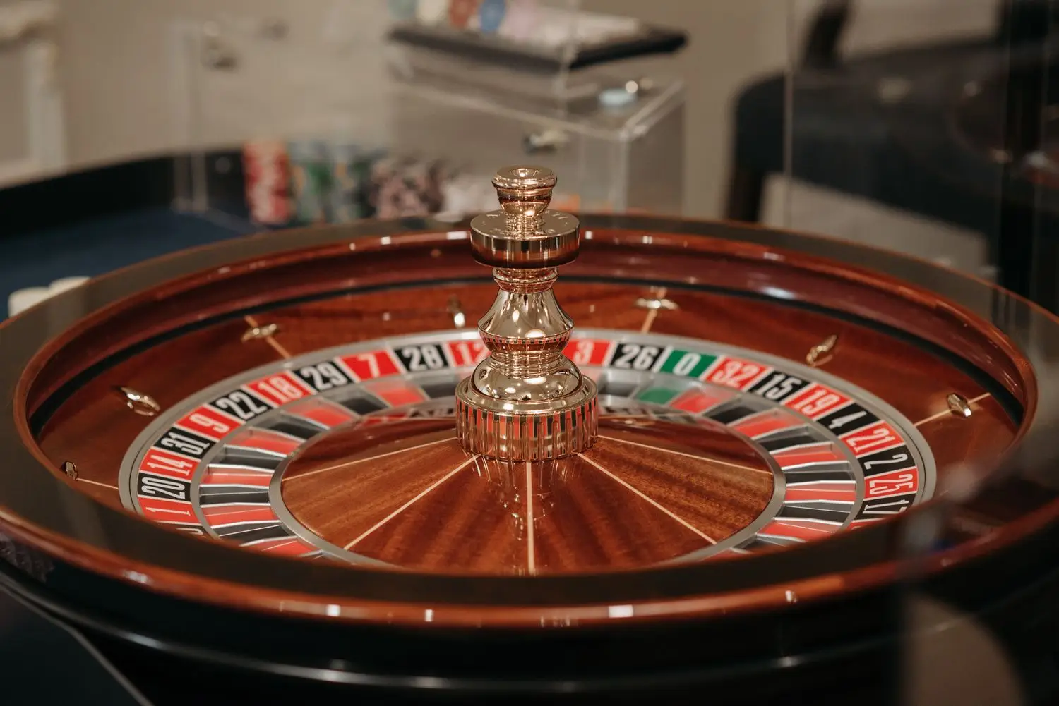 Casino lighting and gaming atmosphere